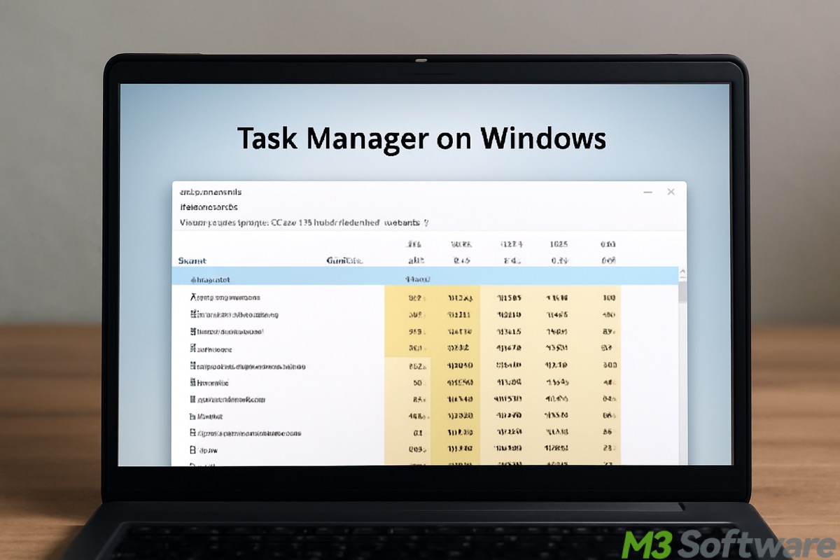 Task Manager on Windows