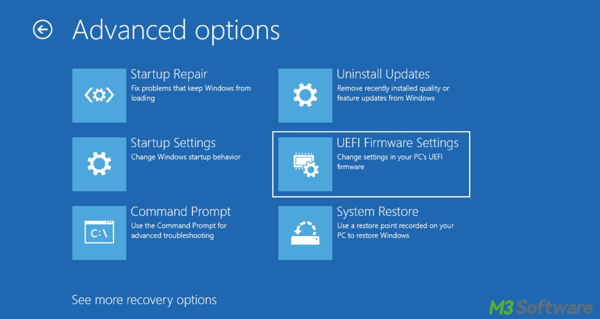 BIOS or UEFI Settings