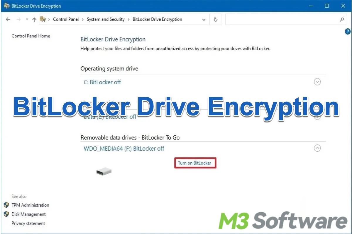 BitLocker drive encryption