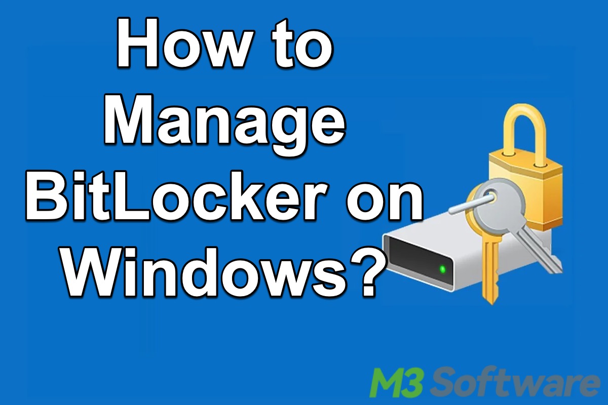 BitLocker management on Windows