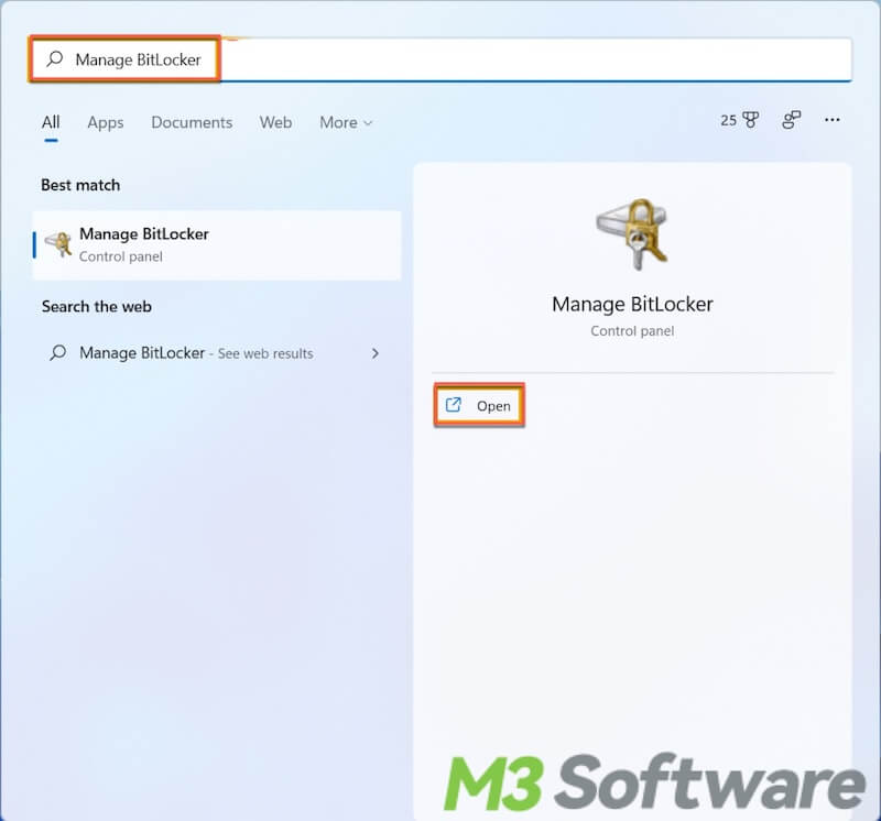 manage BitLocker in Windows 11