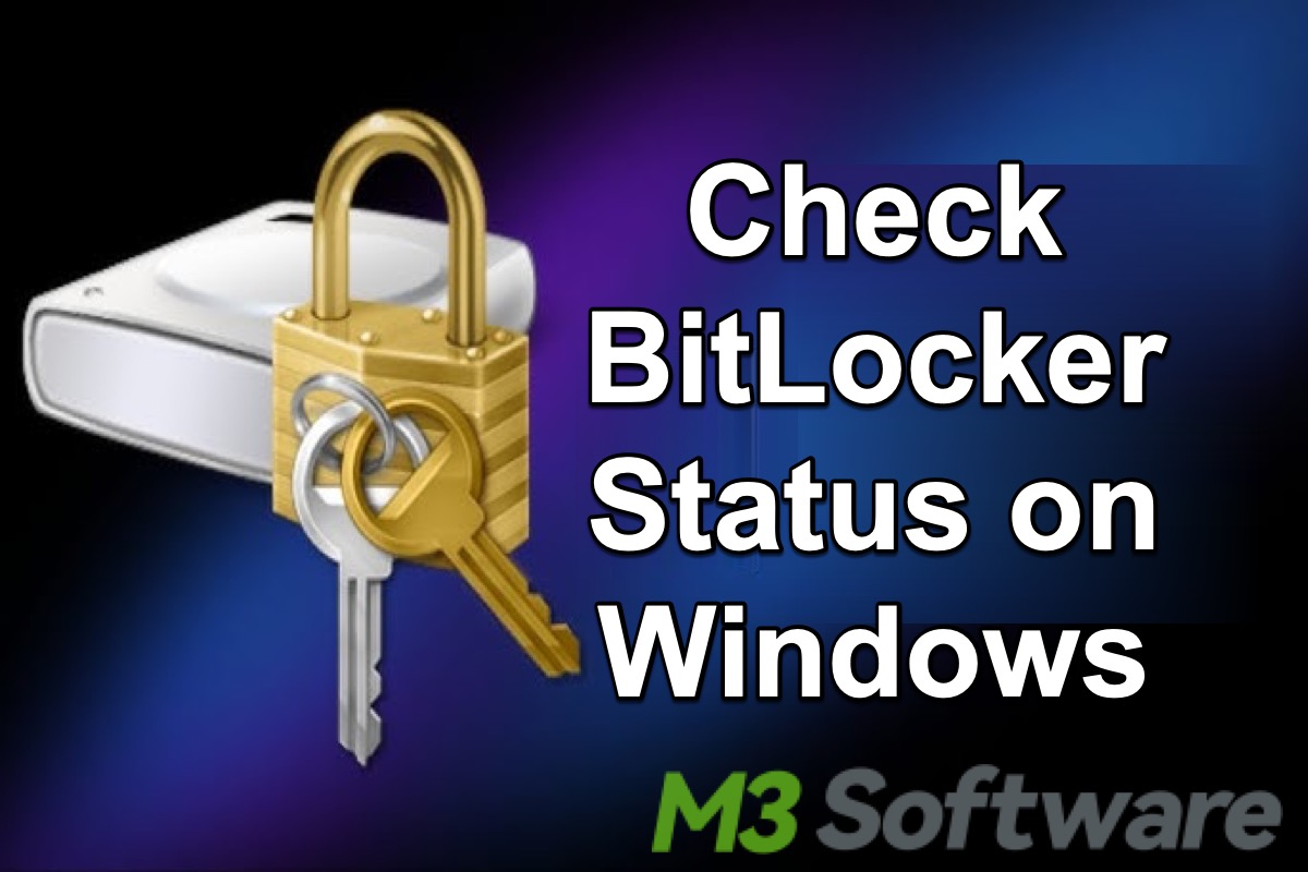 how to check BitLocker status on Windows