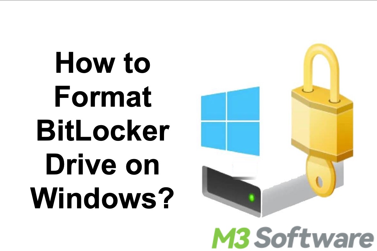 format BitLocker drive