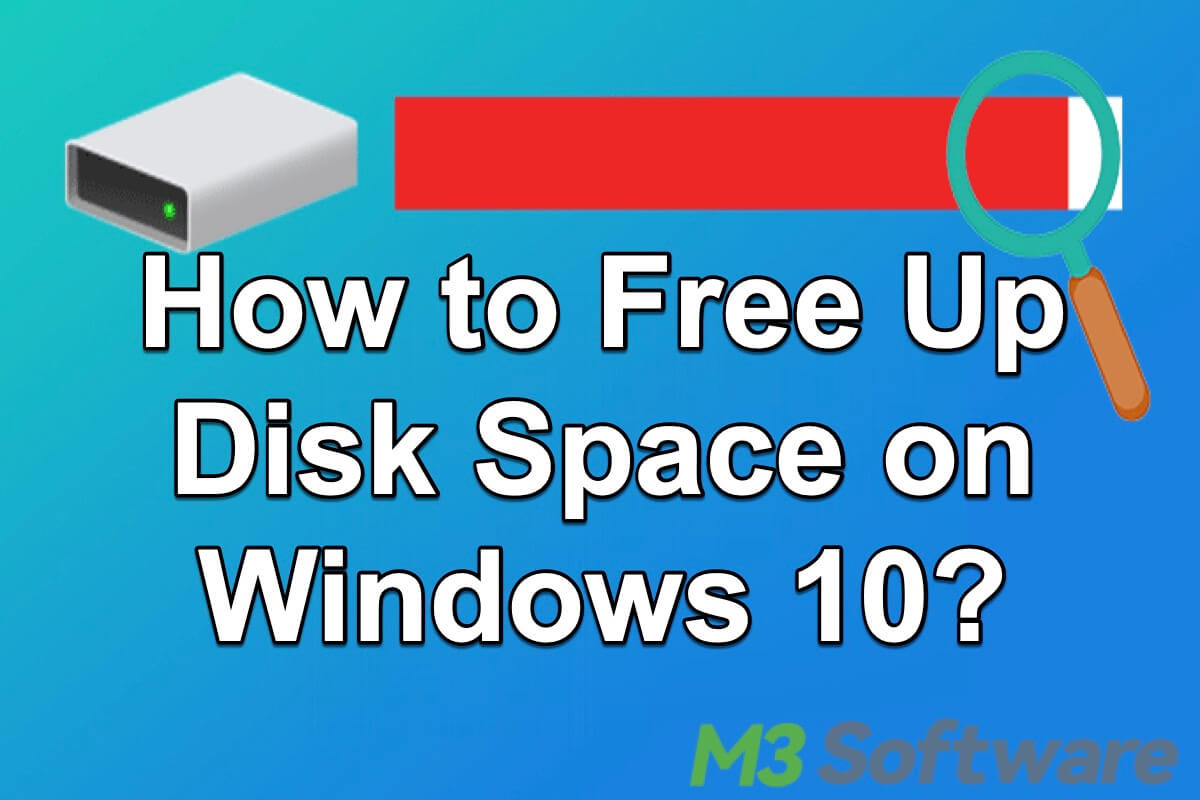 free up disk space Windows 10