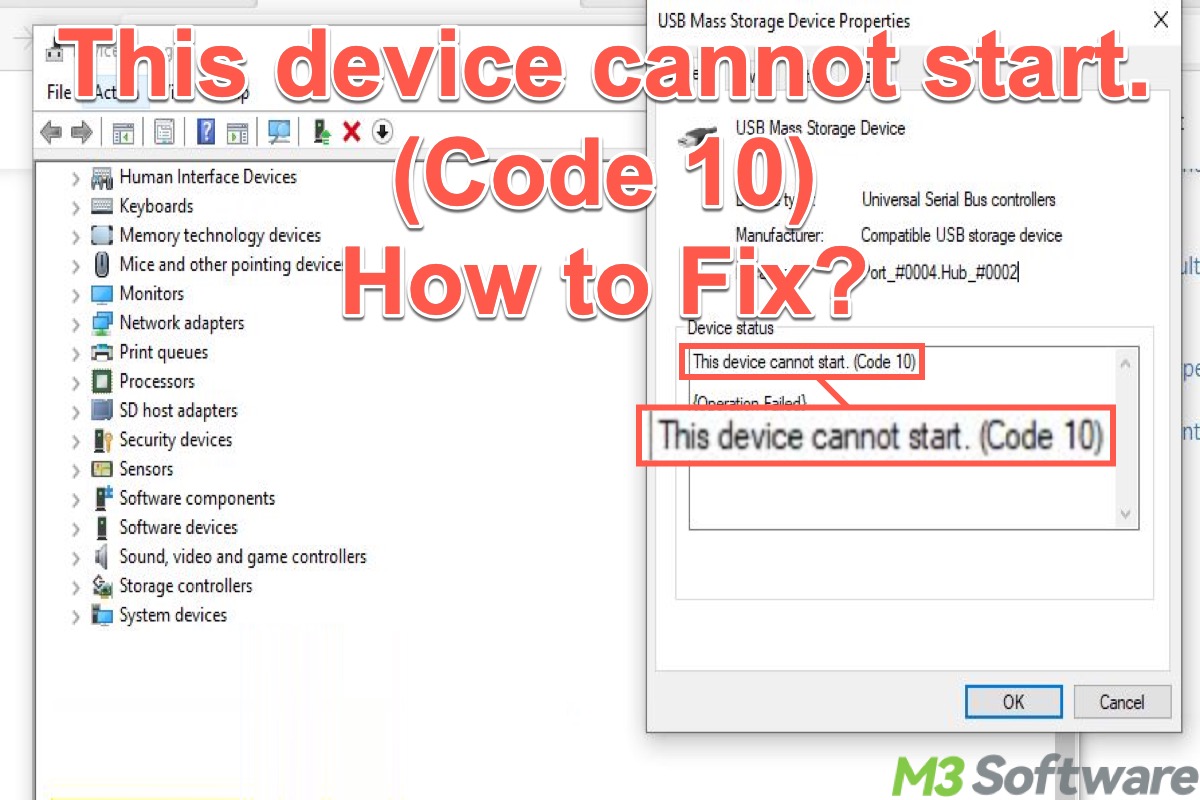 This device cannot start code 10