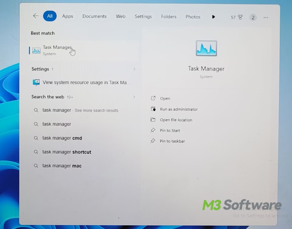 Launch Task Manager