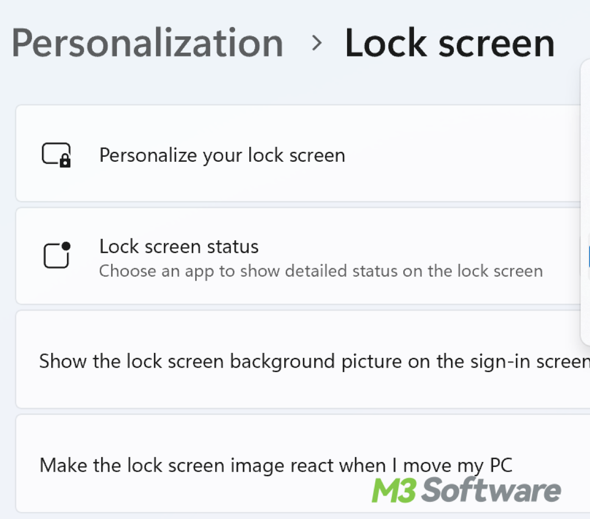 Personalization to hide icons on Windows
