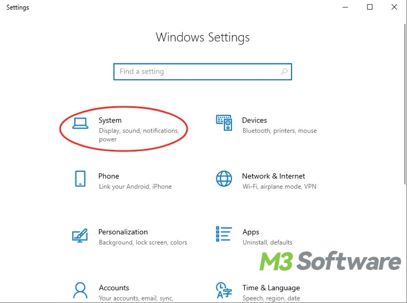 Windows Settings