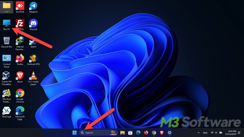 windows 11 Desktop