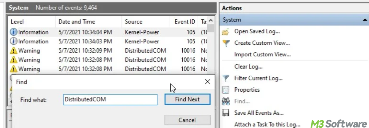 How to use Event Viewer