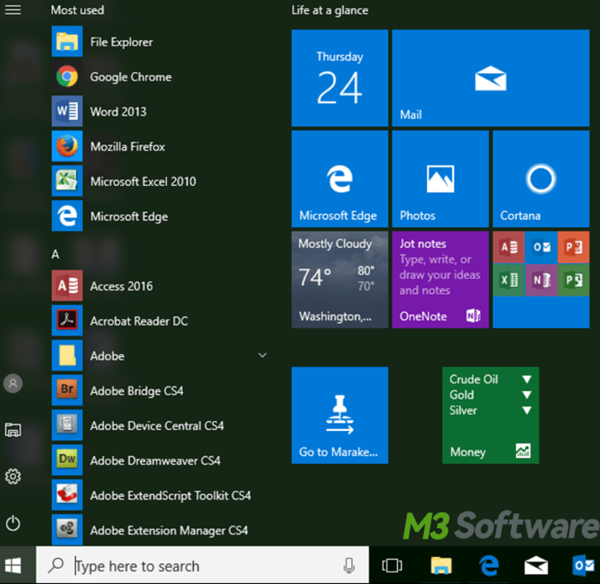 Start Menu