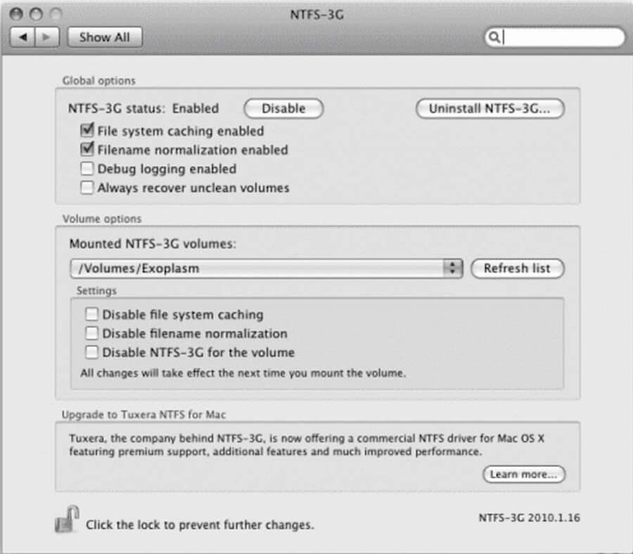 NTFS 3G