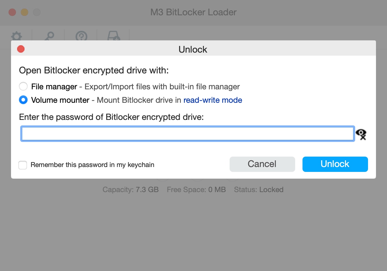 M3 BitLocker Loader for Mac