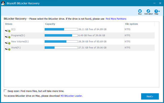 iBoysoft BitLocker Data Recovery for Windows