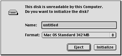 mac dvd player wont initialization error