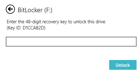 bitlocker anywhere license key