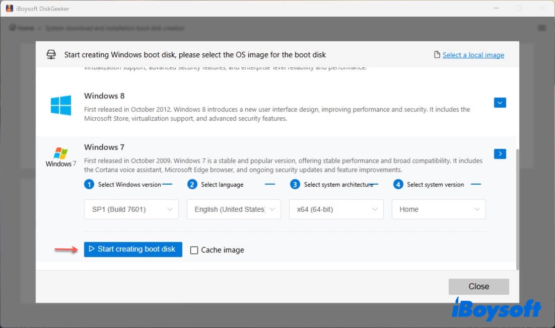 Creating Windows 7 Ultimate bootable USB installer